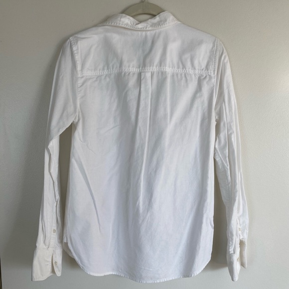 JCrew White Button Down Size Small Women’s - Picture 7 of 8